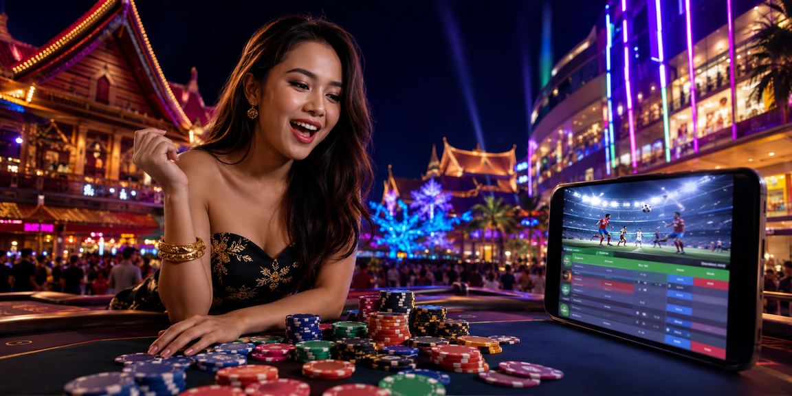Pengguna Sarawak membuat deposit mudah alih untuk pertaruhan sukan di jomwin33